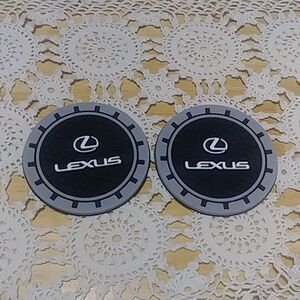 Lexus car coasters, new